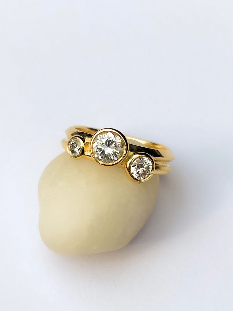 Tria Diamond Ring
