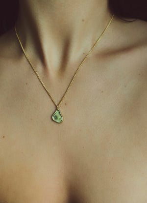 Petit Aqua Vada Pendant