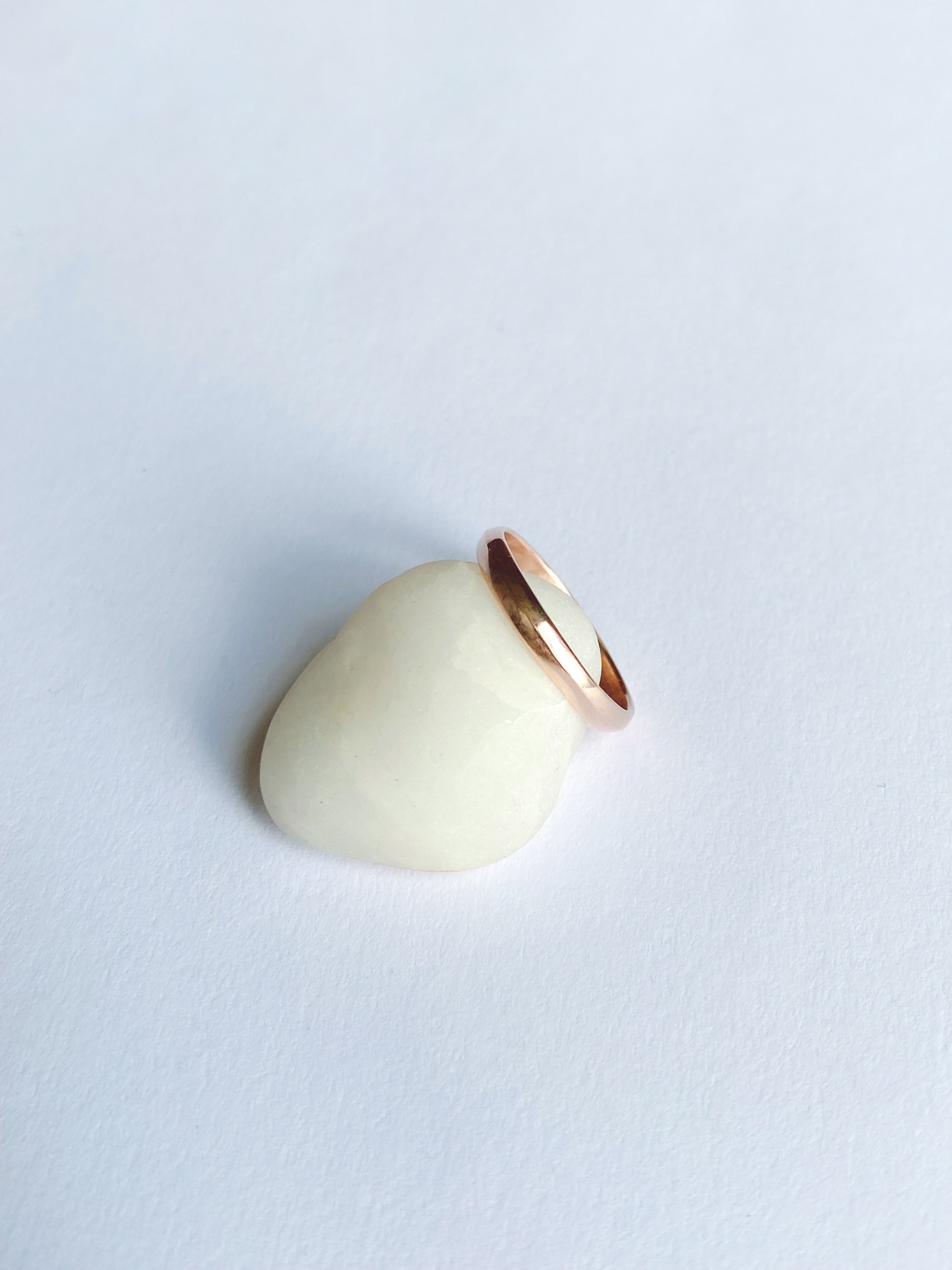Split Ridge Ring Thin Flat Ridge Ring – EN Jewelry Studio