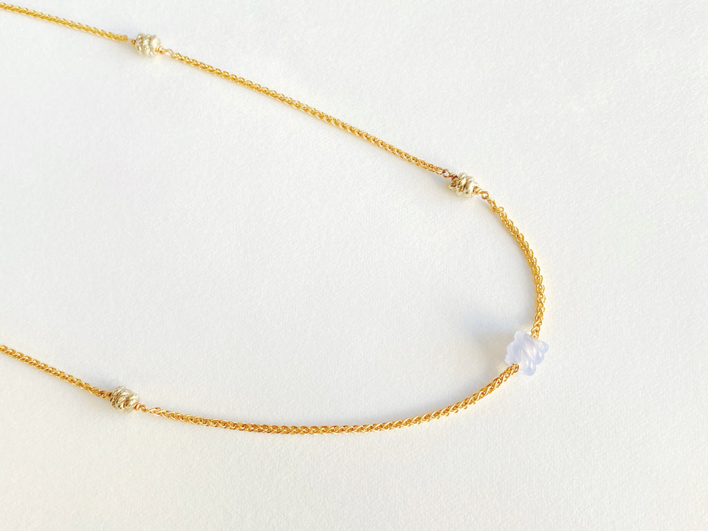 Floating Knot Necklace