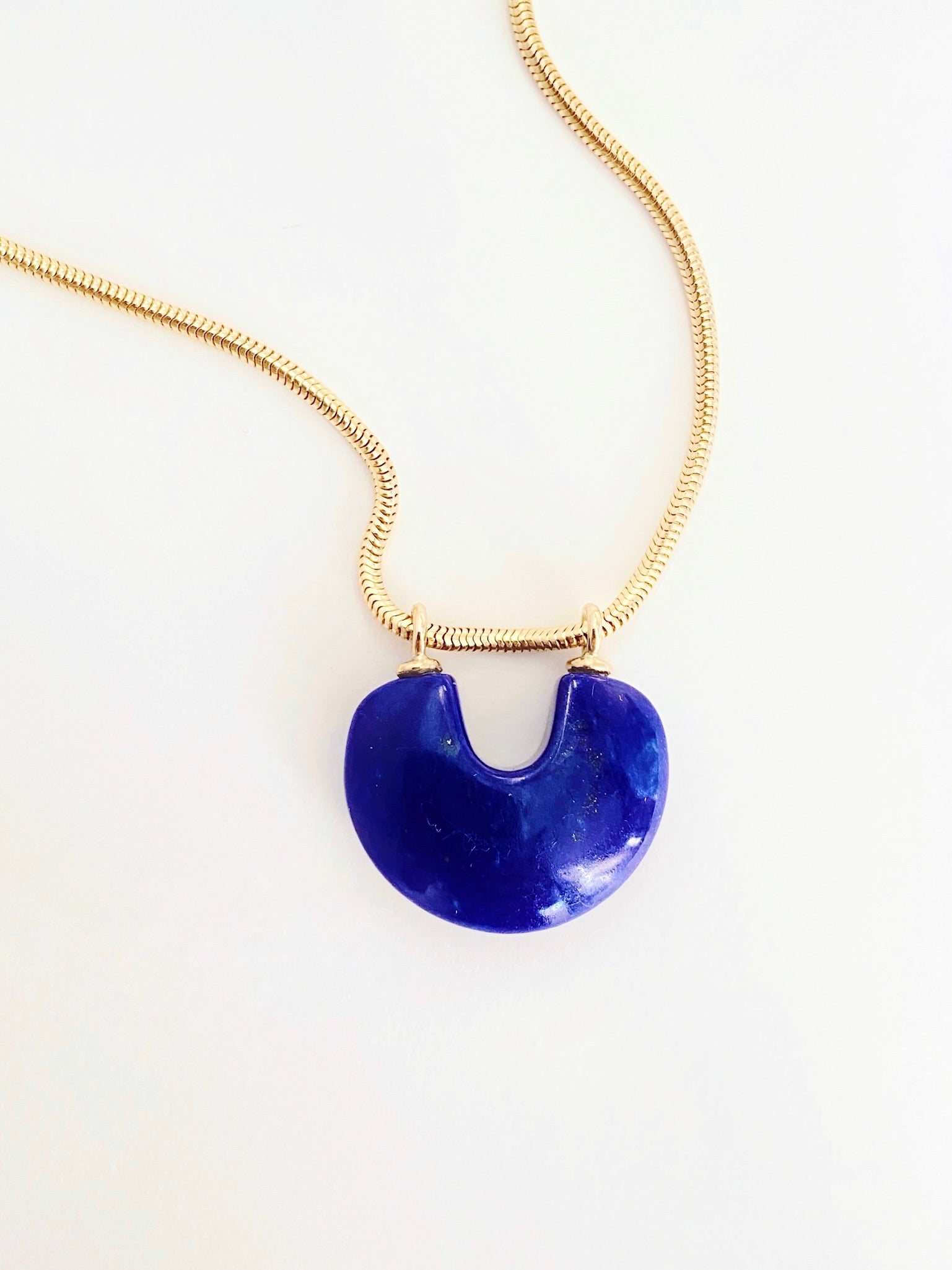 Arch Necklace - Lapis Lazuli