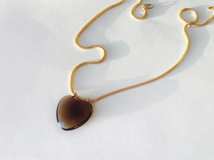 Papal Necklace - Smokey Quartz