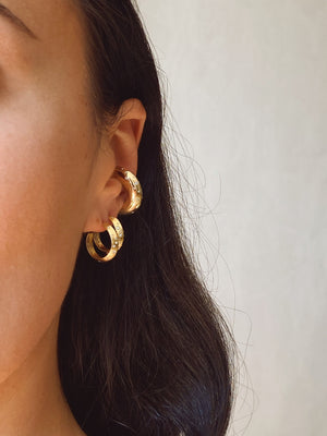 Taurus Ear Cuff with Diamonds