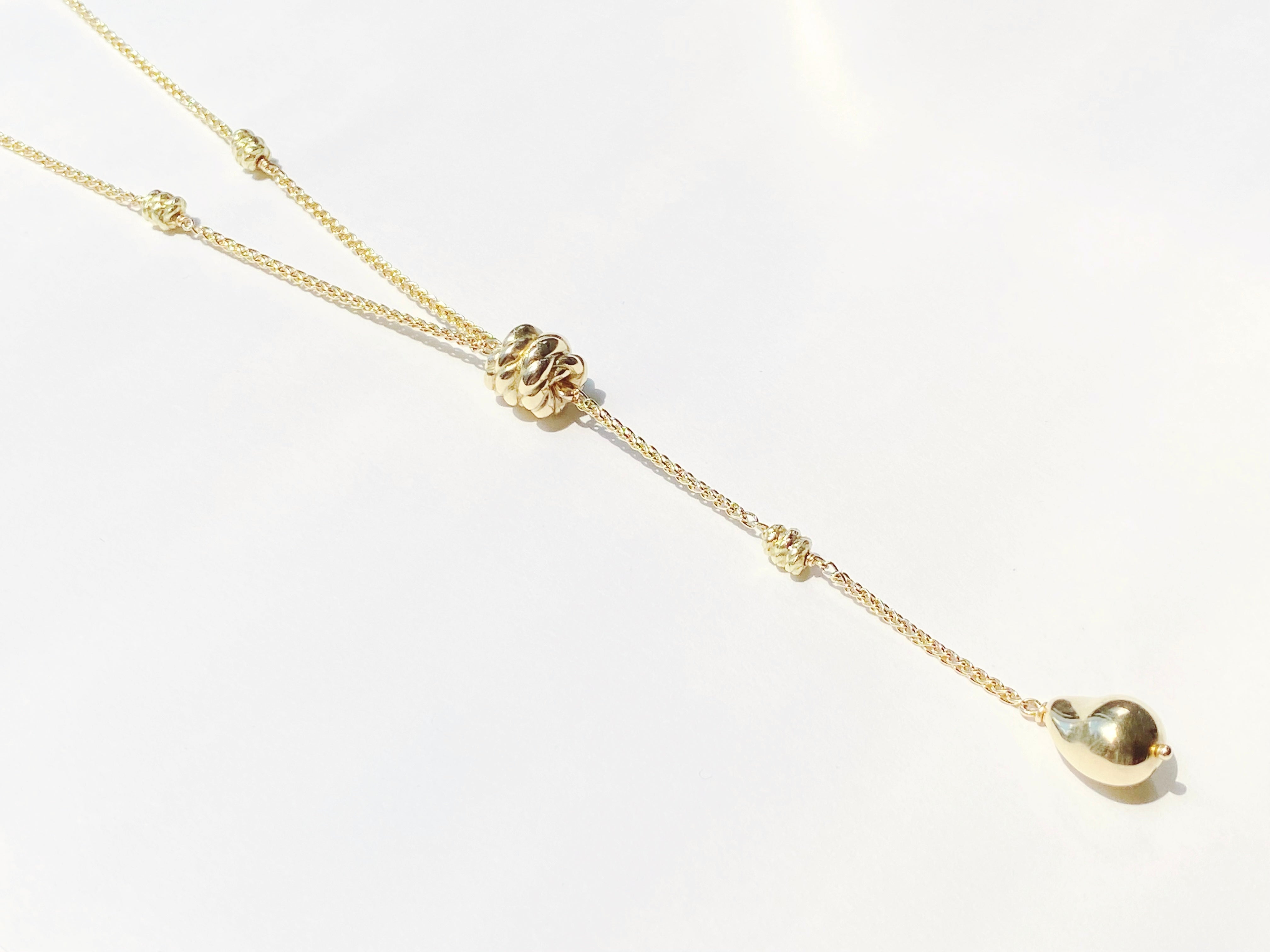 Gold Bede Necklace