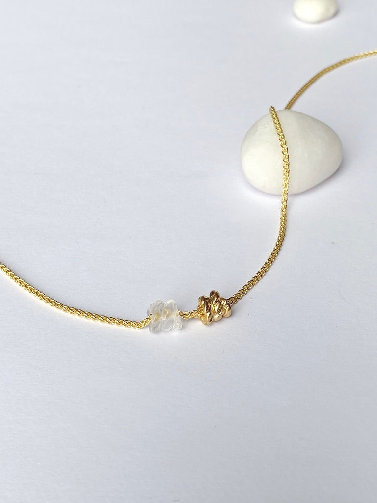 Mini Knot Duo - Rock Quartz