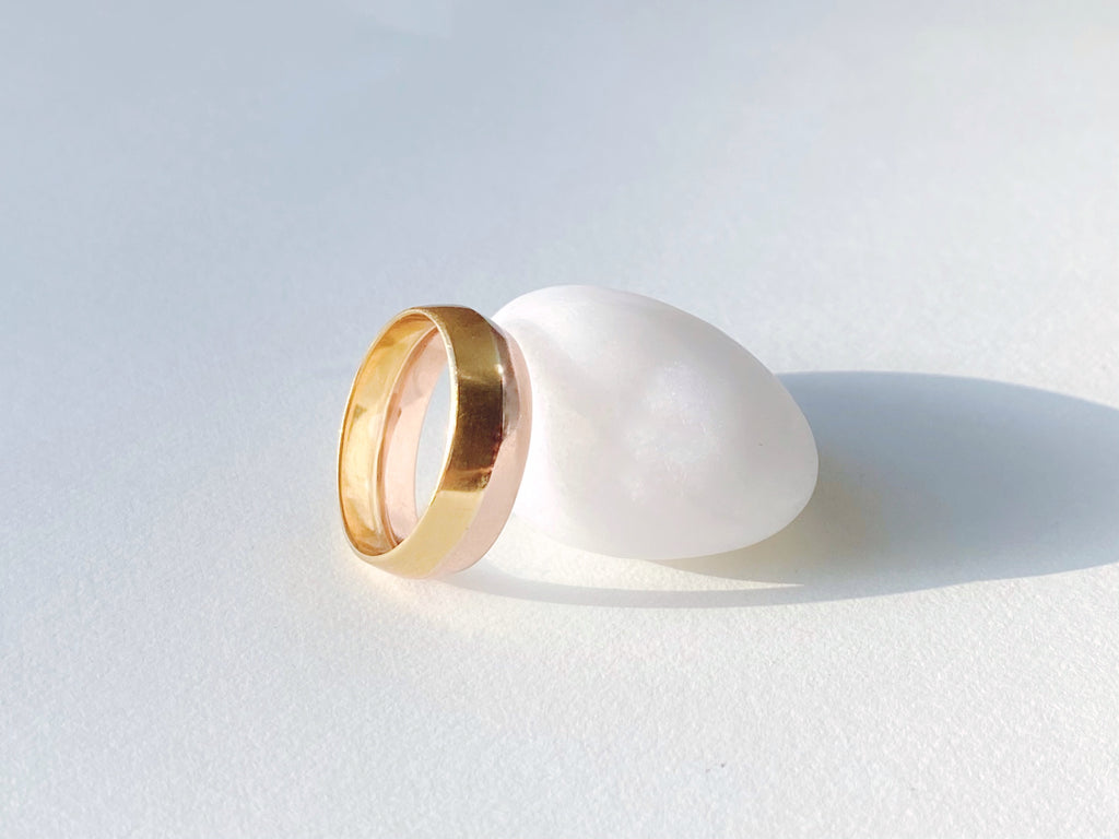 Bi Metal Ring : Dome III