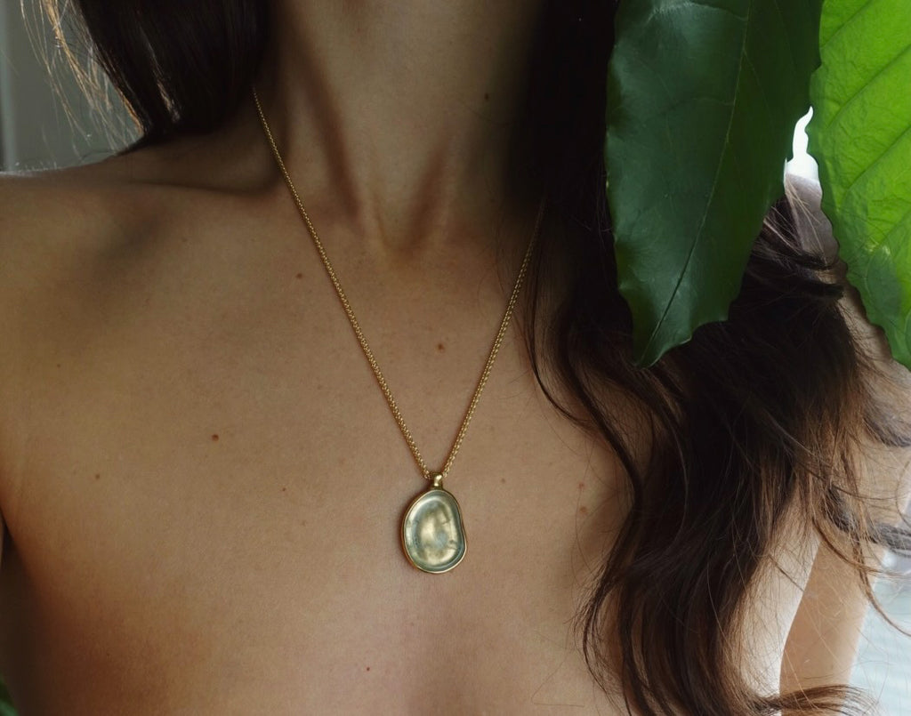 Aqua Vada Necklace